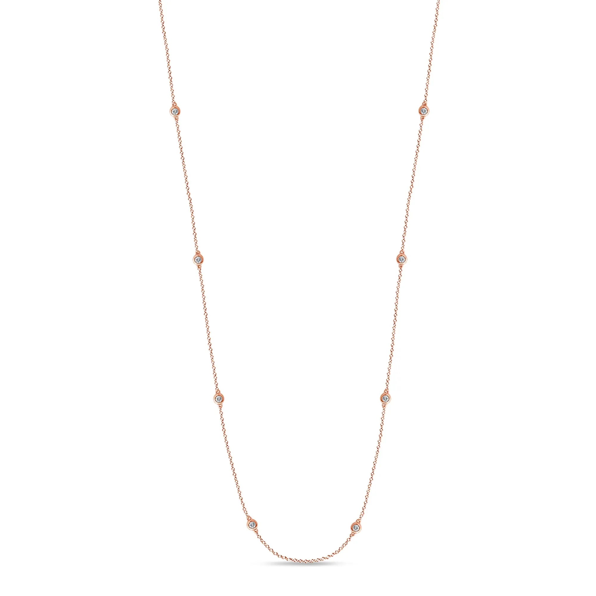 14K 0.30CT DIAM CHAIN