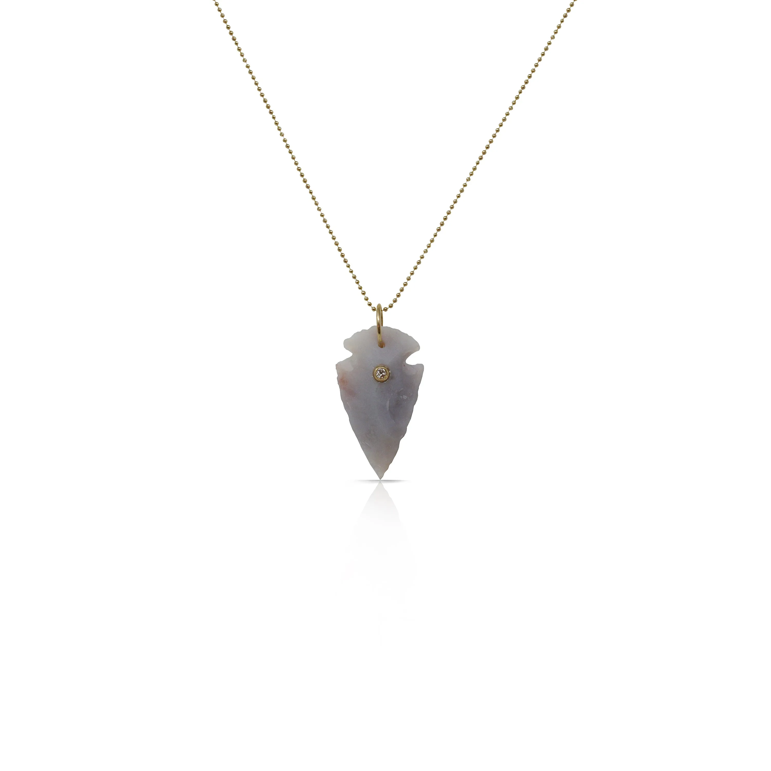 14k Ball Chain Necklace