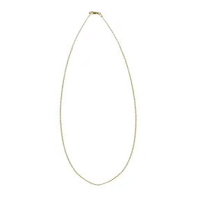 14k Ball Chain Necklace