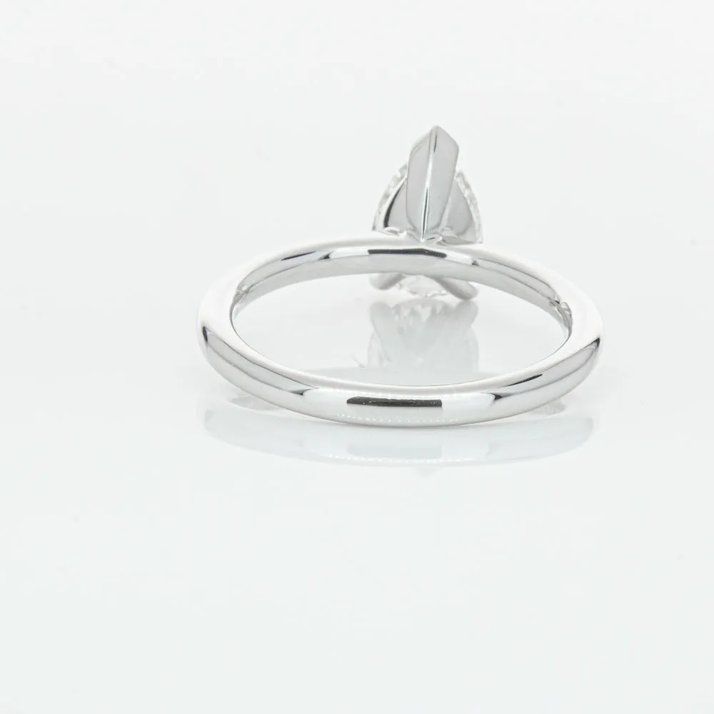 18ct White Gold 1.51ct Pear Cut Diamond Melba Ring