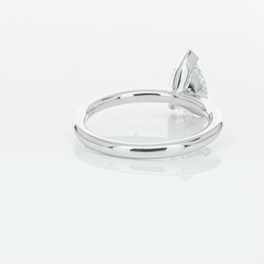 18ct White Gold 1.51ct Pear Cut Diamond Melba Ring