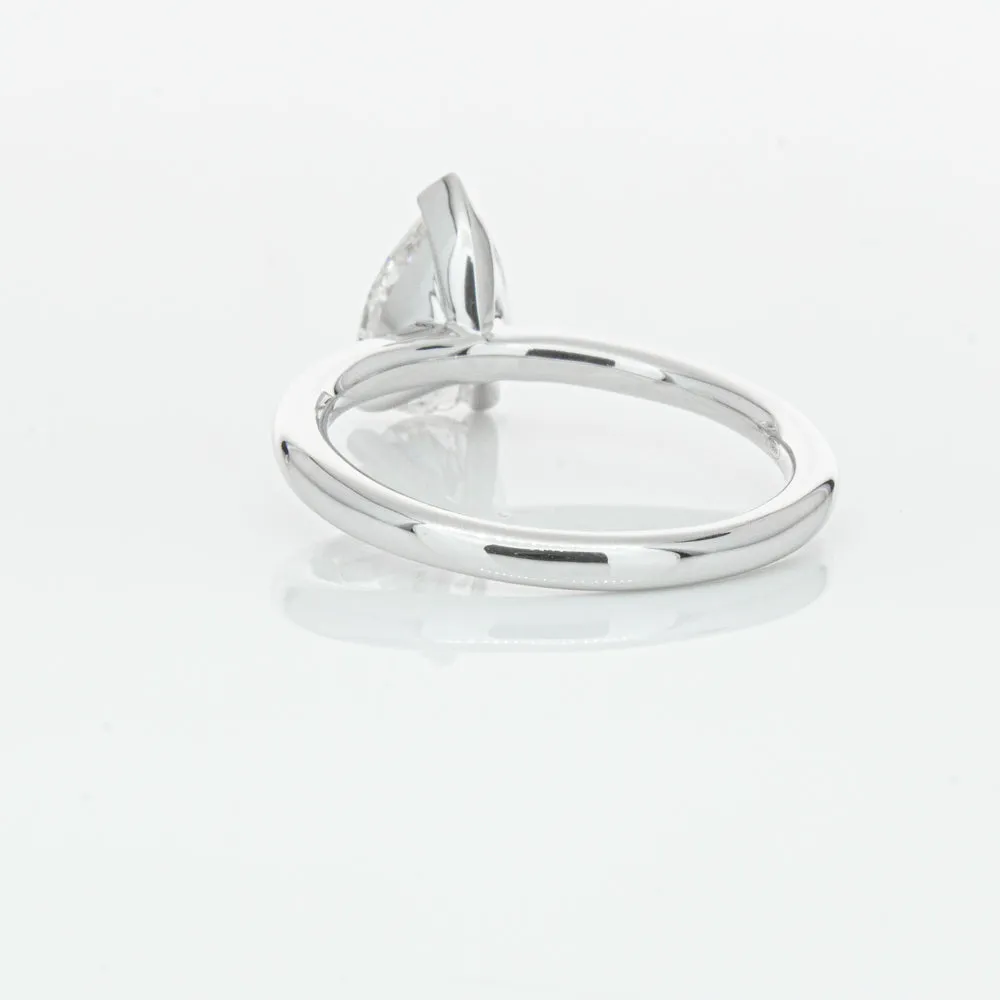 18ct White Gold 1.51ct Pear Cut Diamond Melba Ring