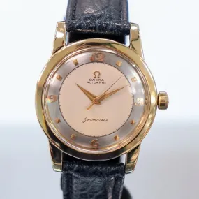 1950 OMEGA Seamaster Watch Bumper Automatic Ref. 2577-17 Cal. 351 34mm Wristwatch - IN BOX!