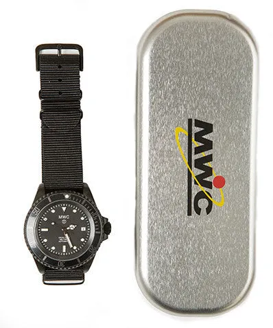 21 Jewel 300m Auto Submariner in Black PVD Steel