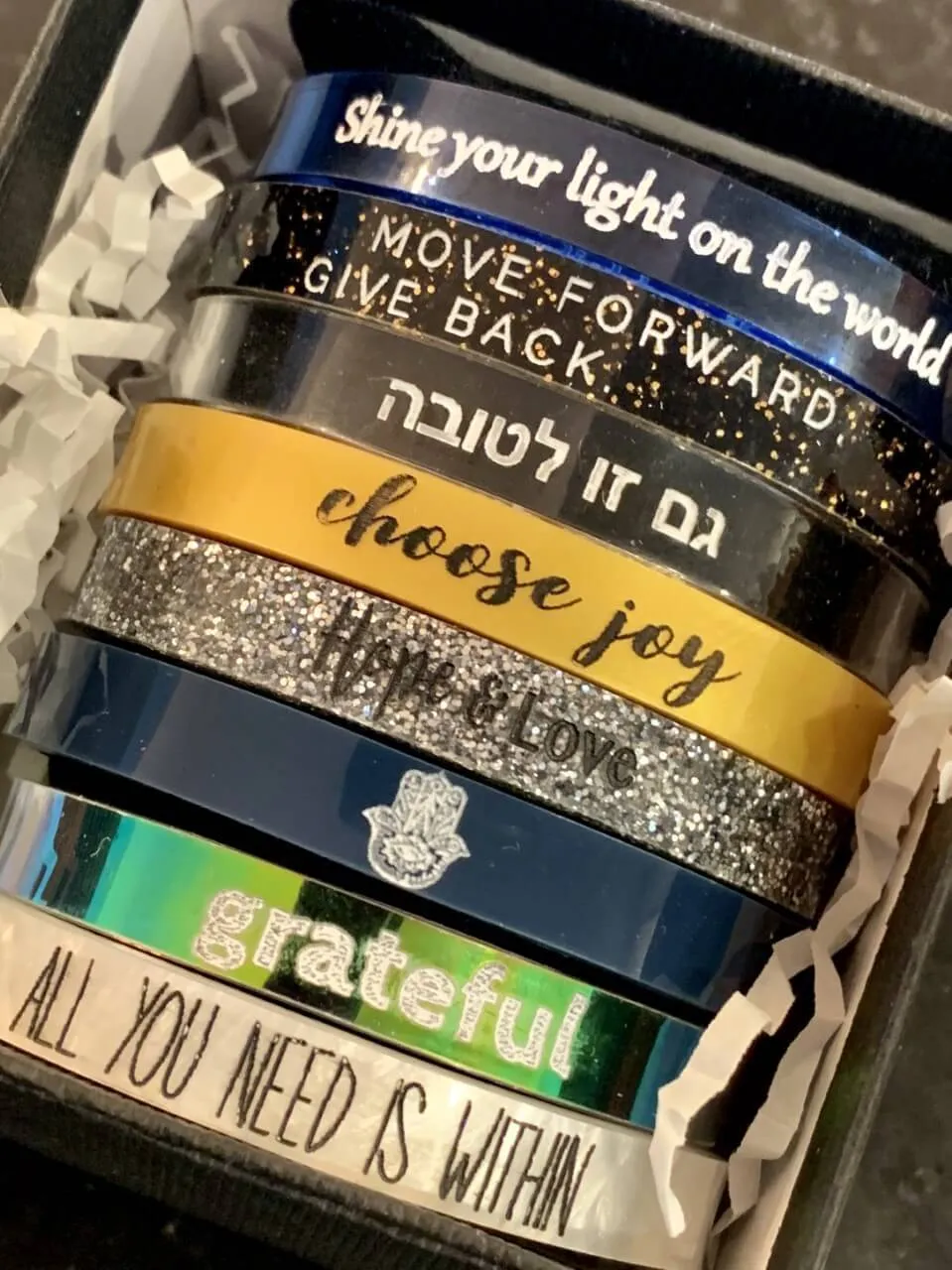 8 Nights of Inspiration Hanukkah Bracelets