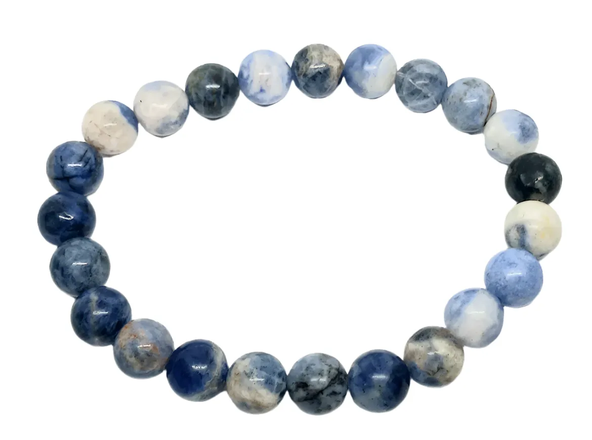 8MM Sodalite Crystal Bracelet