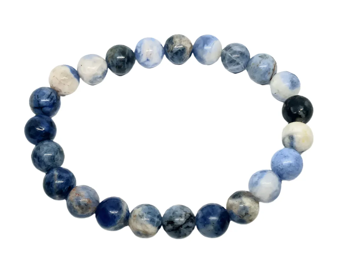 8MM Sodalite Crystal Bracelet