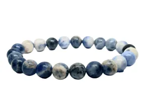 8MM Sodalite Crystal Bracelet