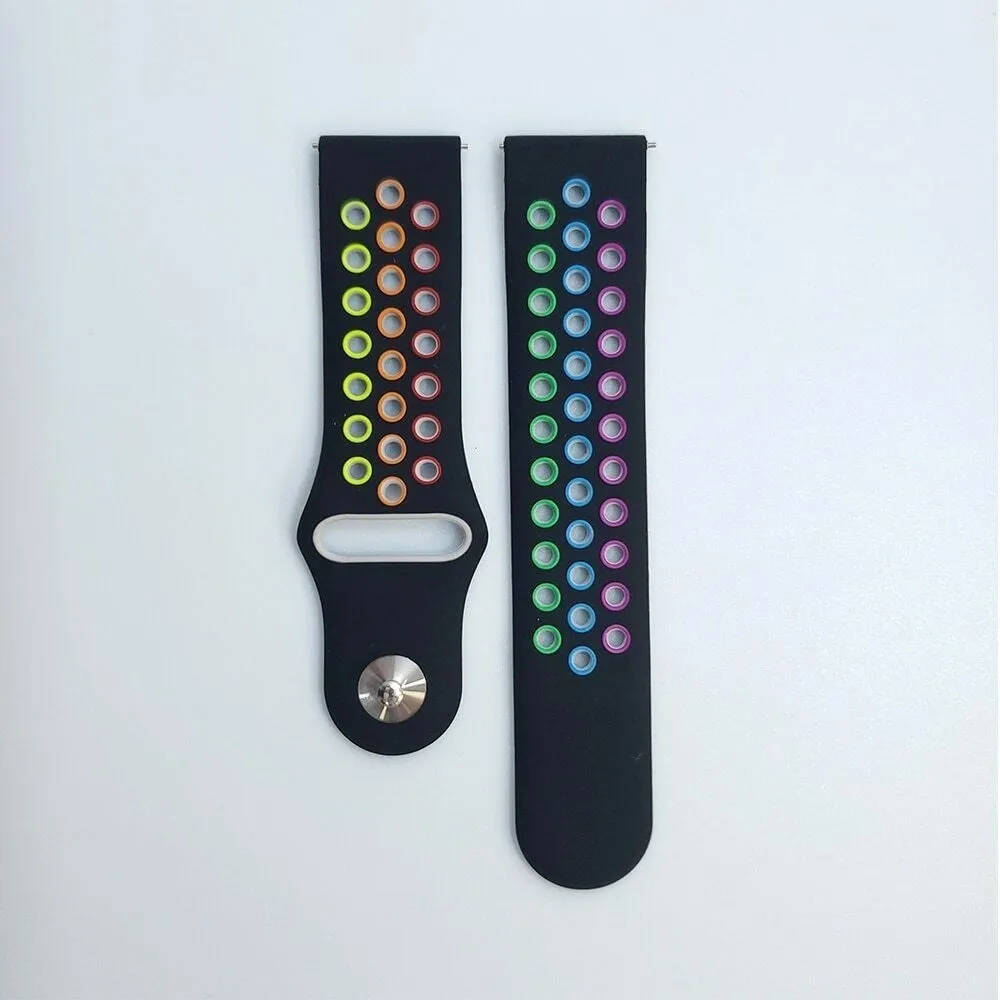 Amazfit Bip Sport Strap (Black/Rainbow)