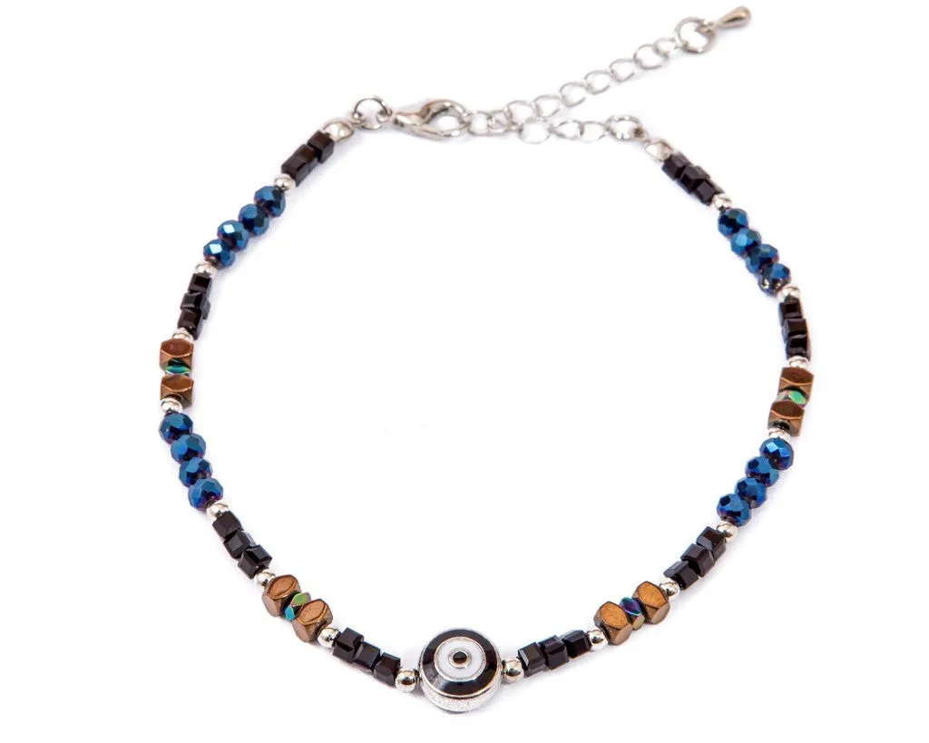 Anklet  - Black Eye Charm