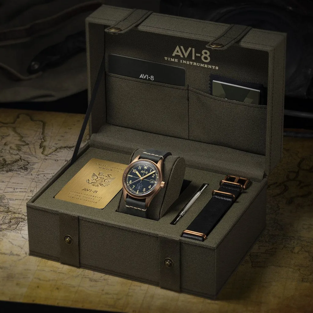 AVI-8 Eagle Squadron Bronze Automatic AV-4071-02