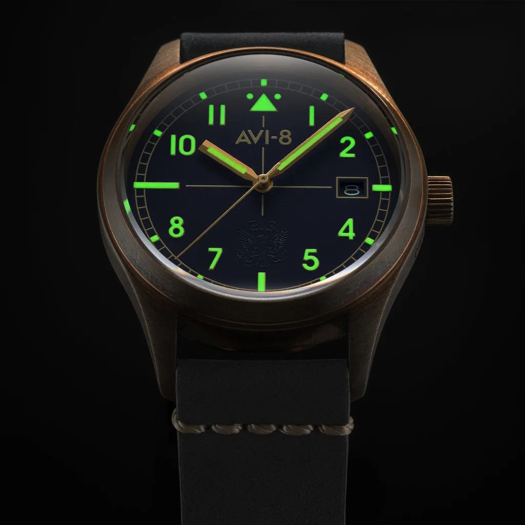 AVI-8 Eagle Squadron Bronze Automatic AV-4071-02