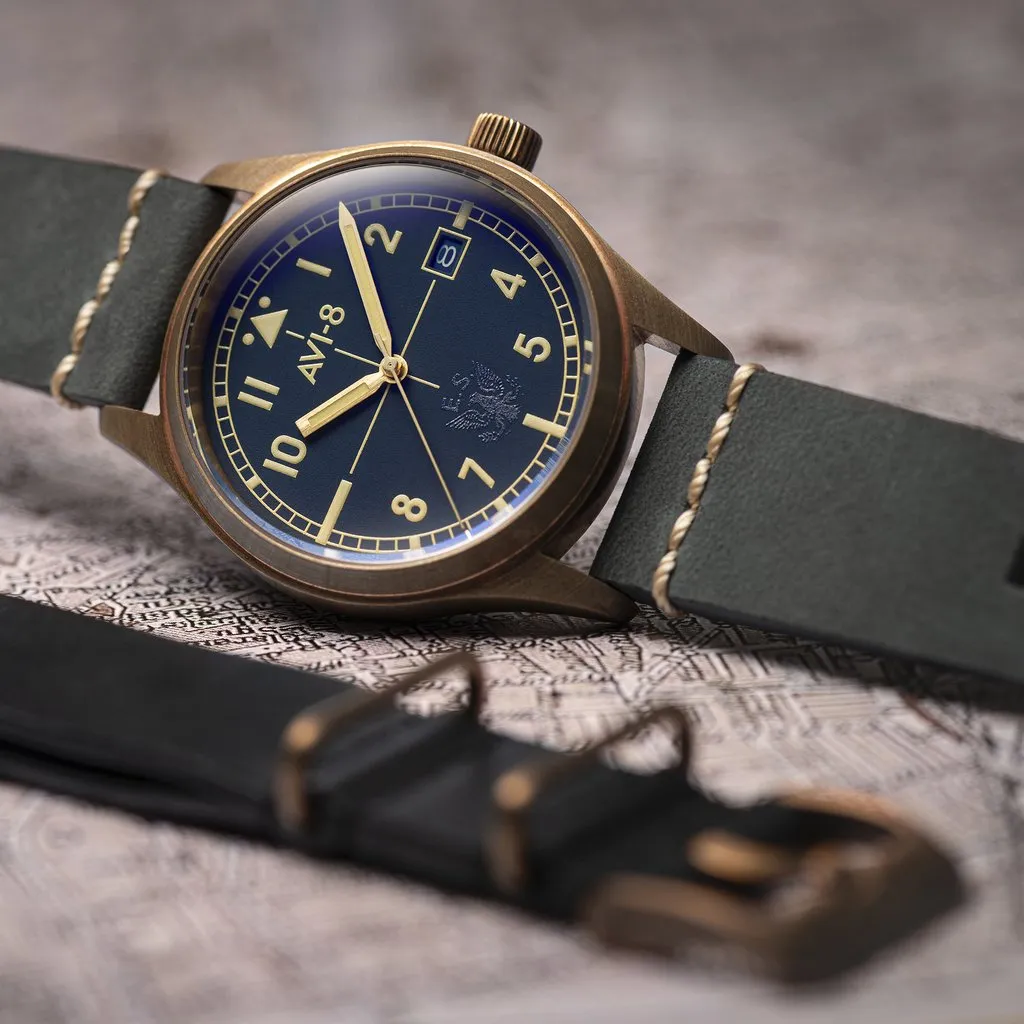 AVI-8 Eagle Squadron Bronze Automatic AV-4071-02