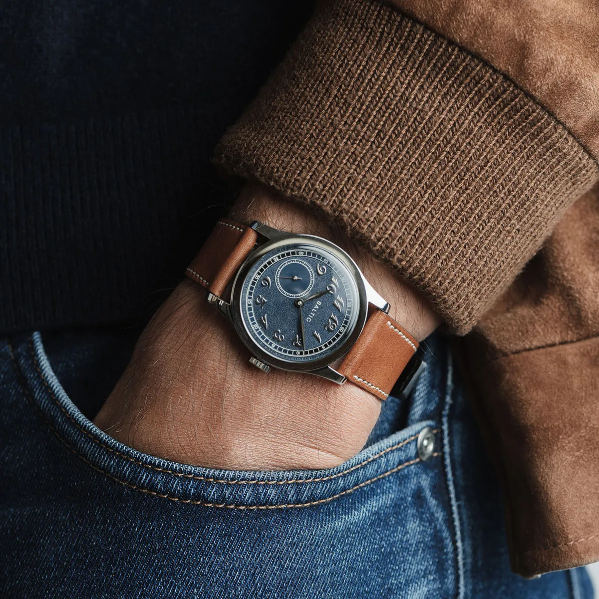 BALTIC MR CLASSIC BLUE (STITCHED LION)