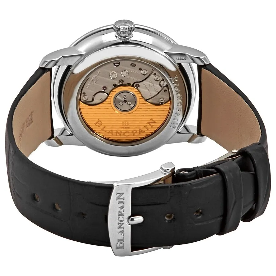 Blancpain Villeret Moonphase Diamond White Dial Unisex Watch 6126-4628-55B