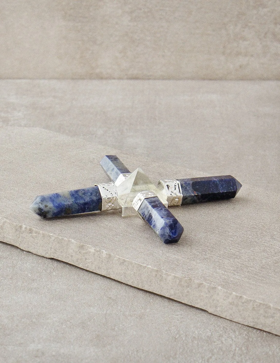 Blue Sodalite Energy Generator