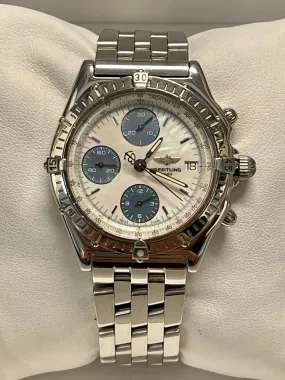 BREITLING Chronograph Stainless Steel Automatic Unisex Watch - $16K APR w/ COA!