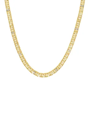 Canary Hues Tennis Necklace
