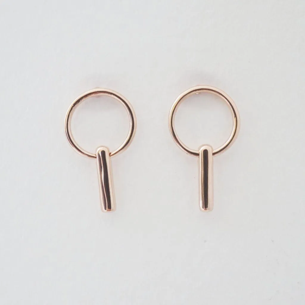 Charlie Link Bar Earrings