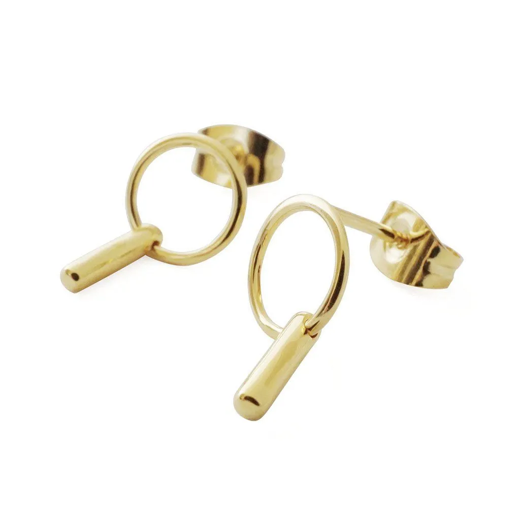 Charlie Link Bar Earrings