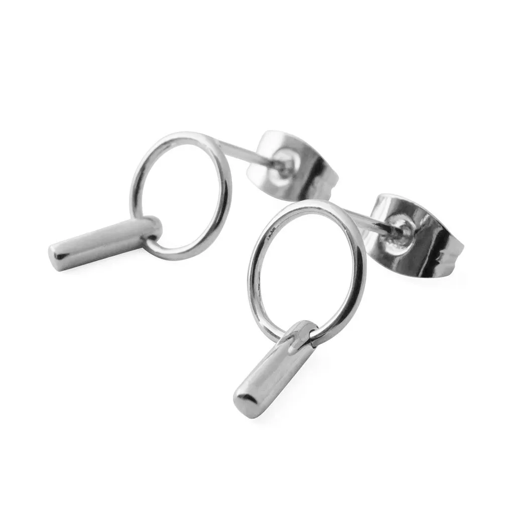 Charlie Link Bar Earrings