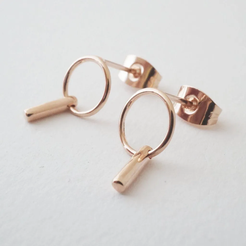 Charlie Link Bar Earrings