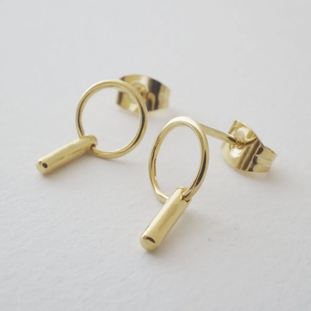 Charlie Link Bar Earrings