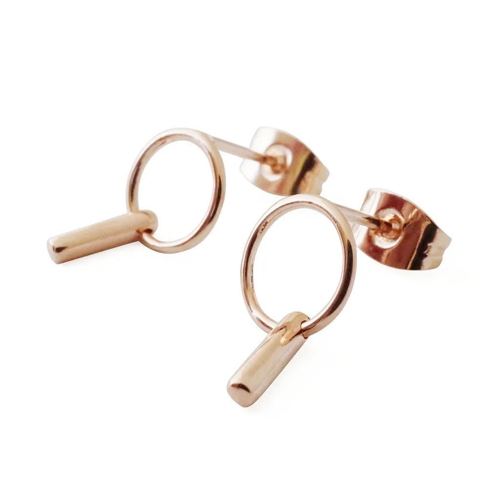 Charlie Link Bar Earrings