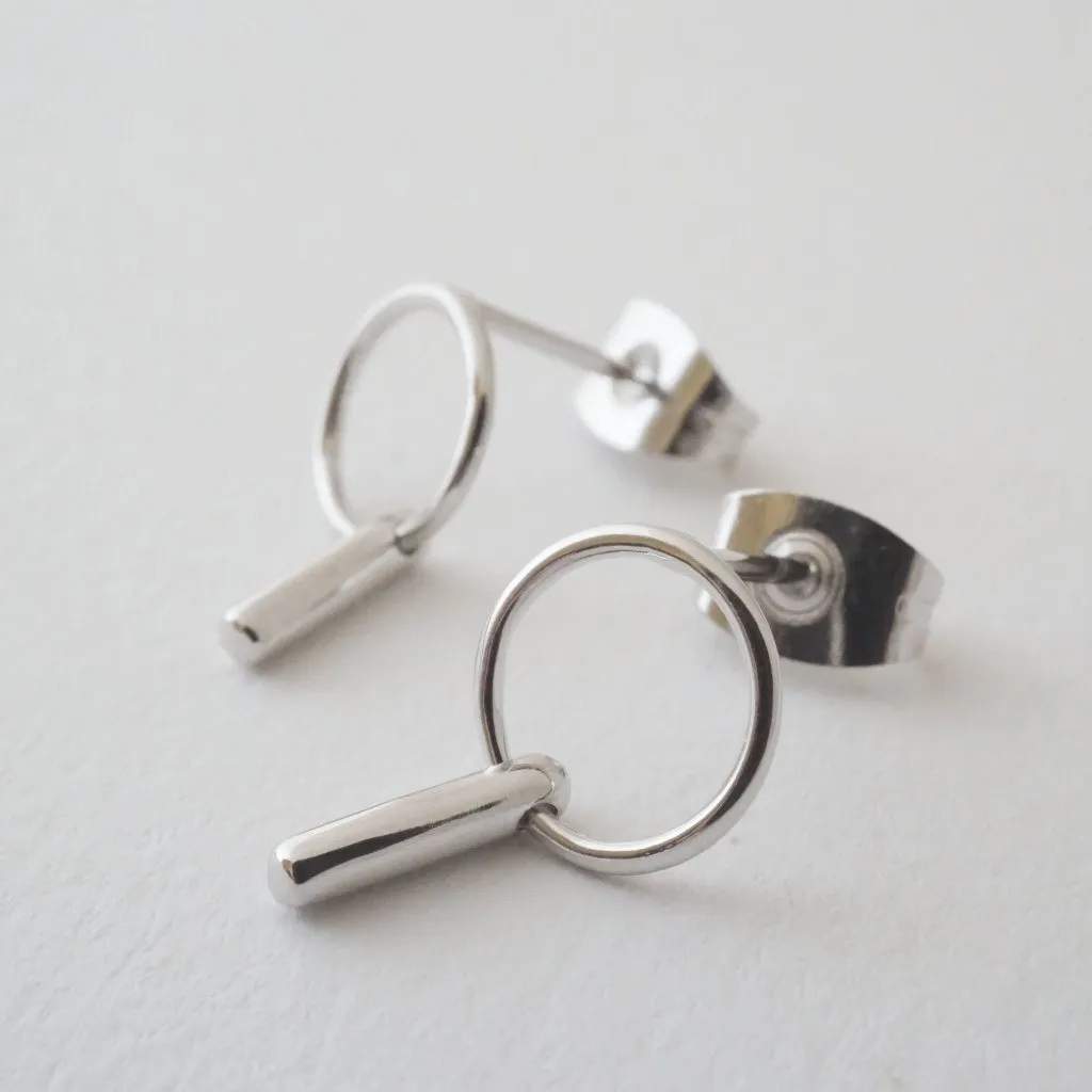 Charlie Link Bar Earrings