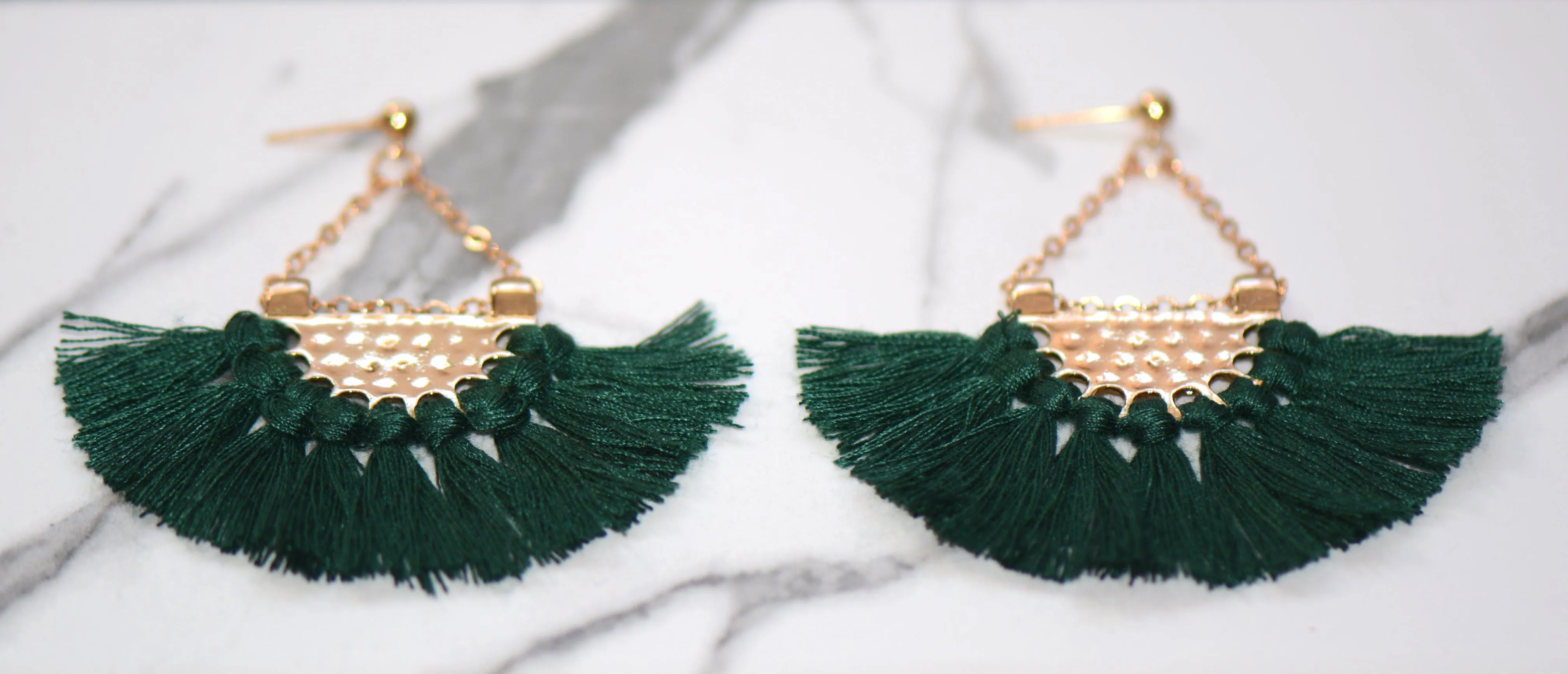 Clarah Mini Tassel Earrings
