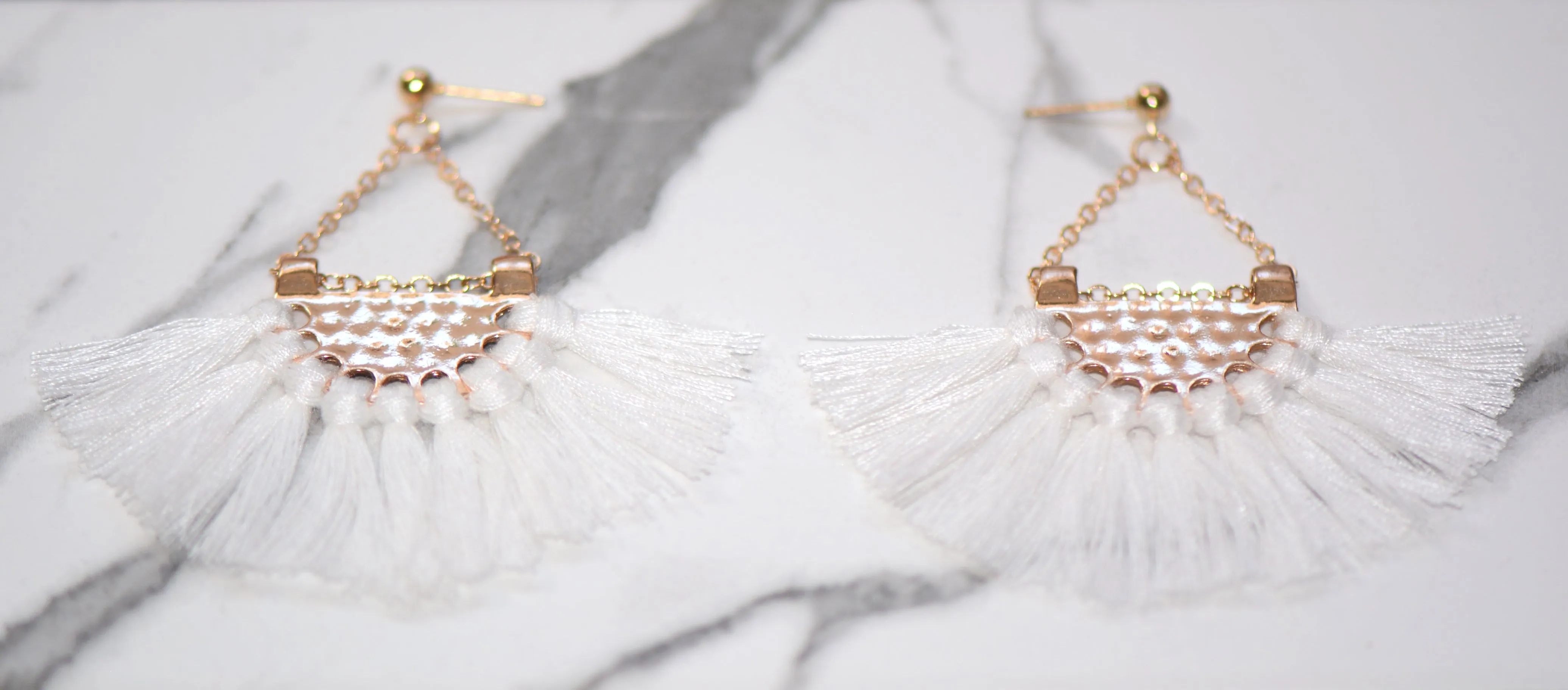 Clarah Mini Tassel Earrings