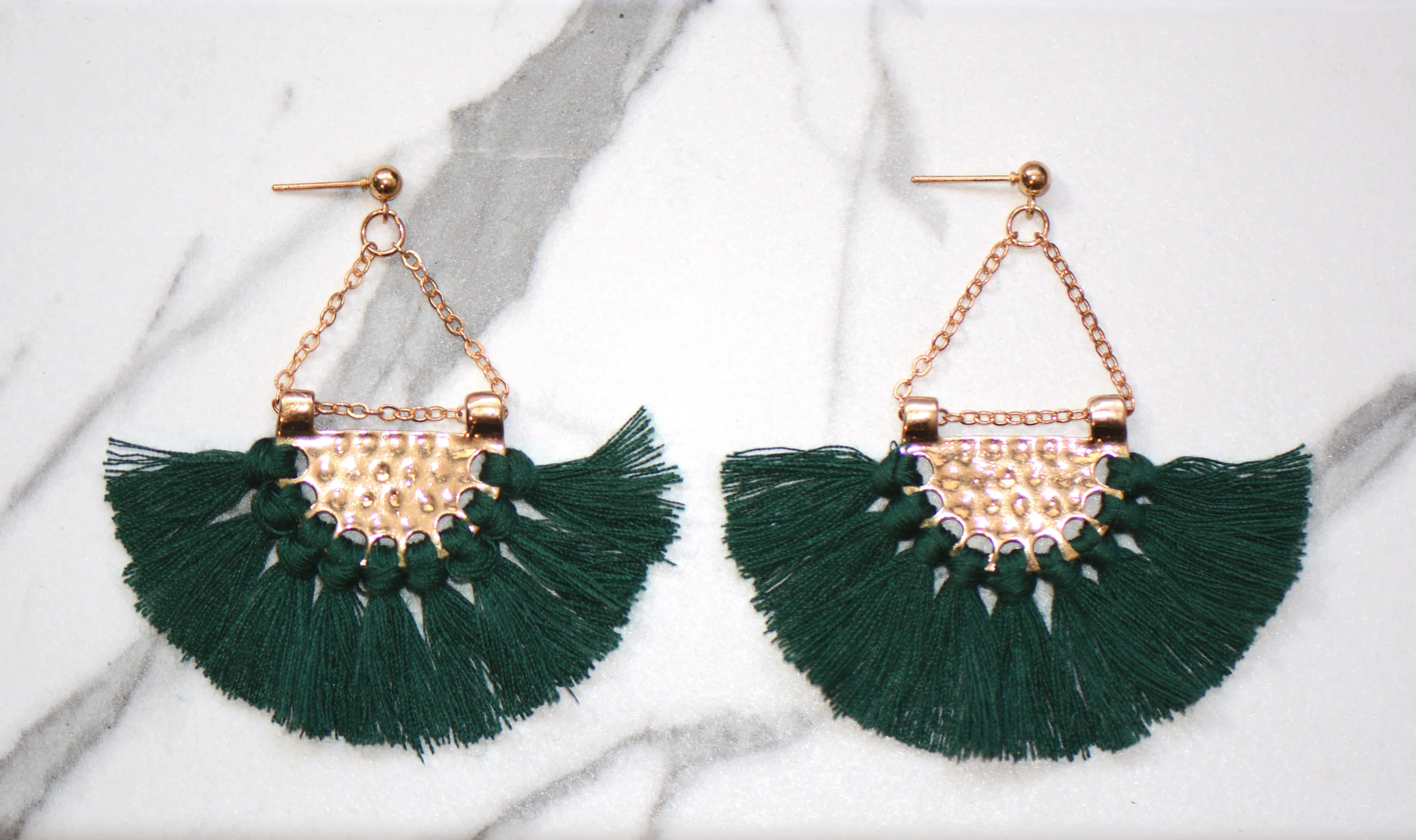 Clarah Mini Tassel Earrings