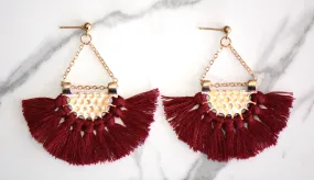 Clarah Mini Tassel Earrings