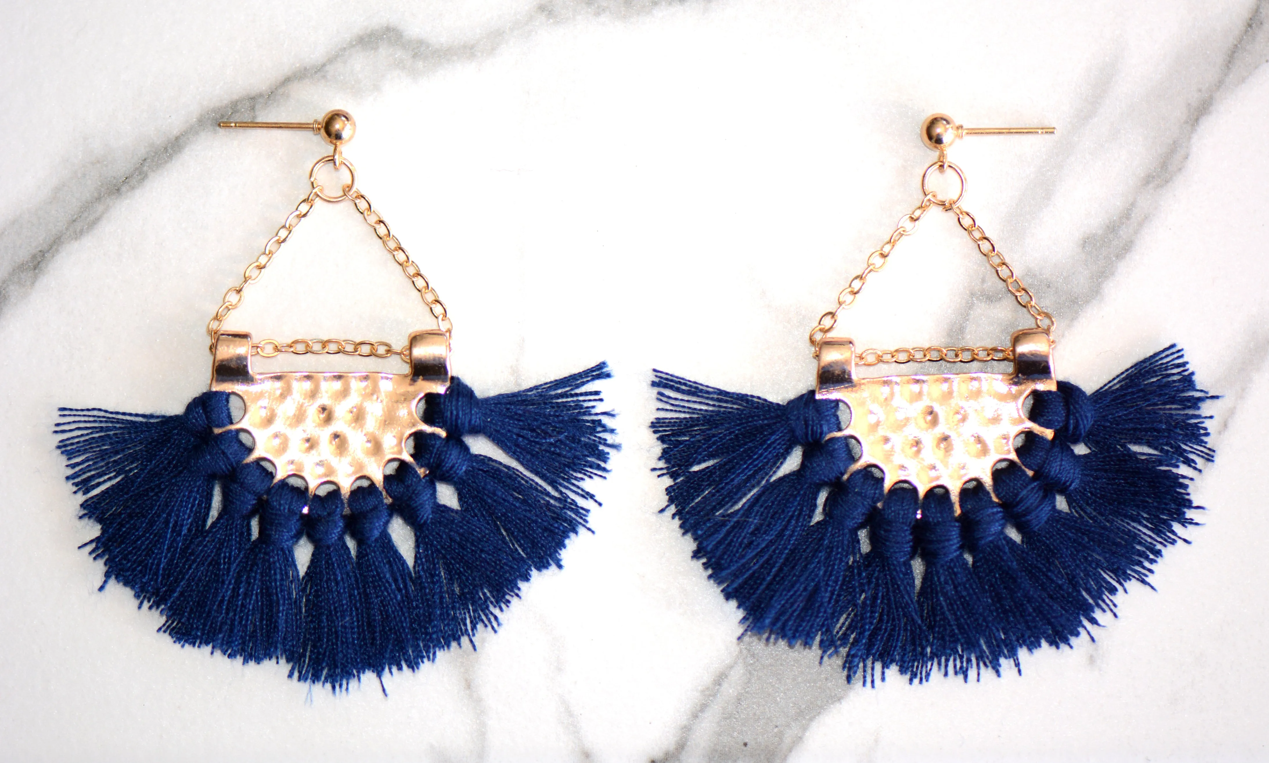 Clarah Mini Tassel Earrings