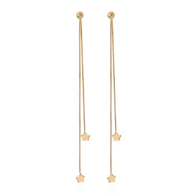 Dangling Star Earrings