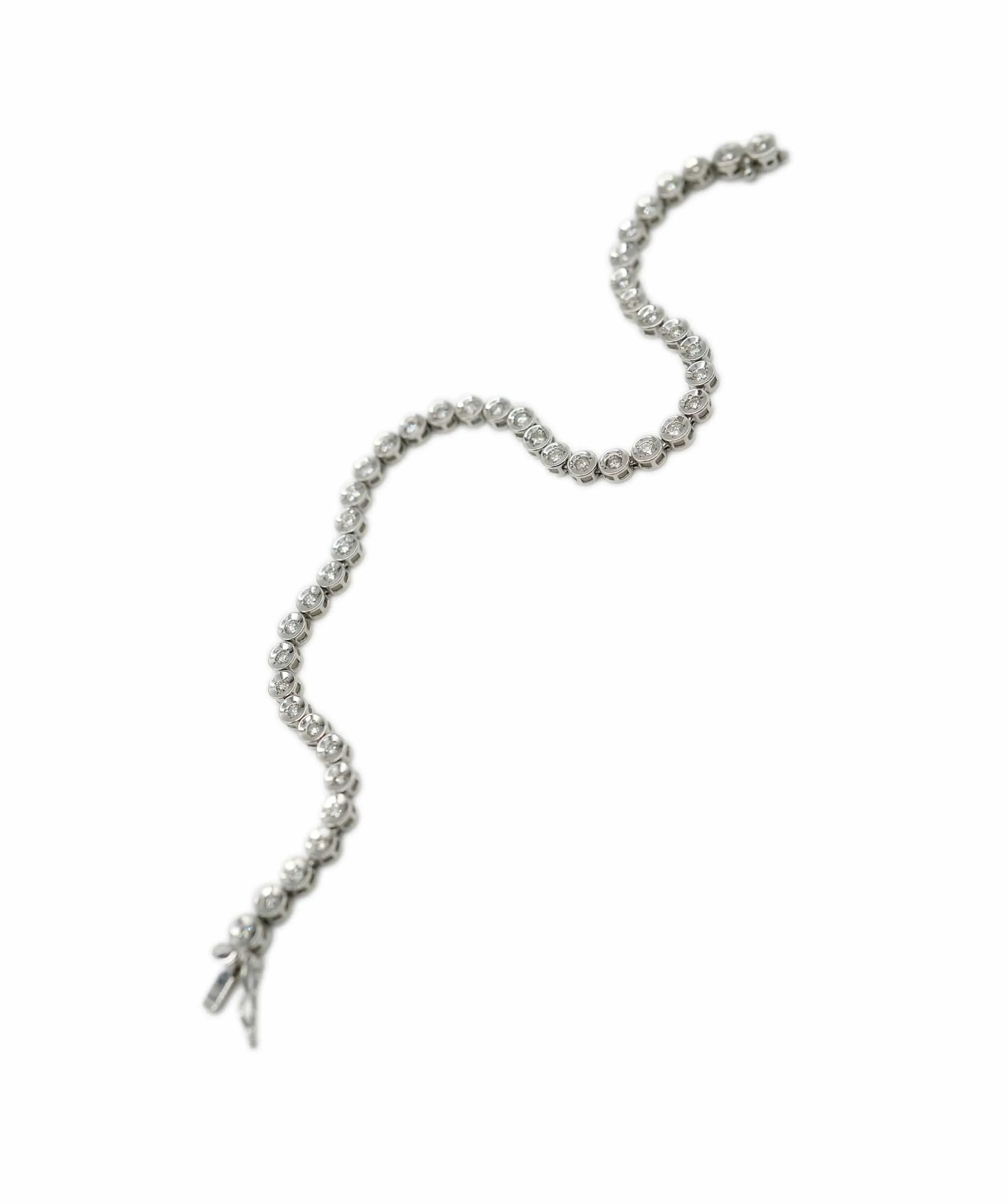 Diamond 1.00Ct Pt Platinum Tennis Bracelet 90175947 ASL7045