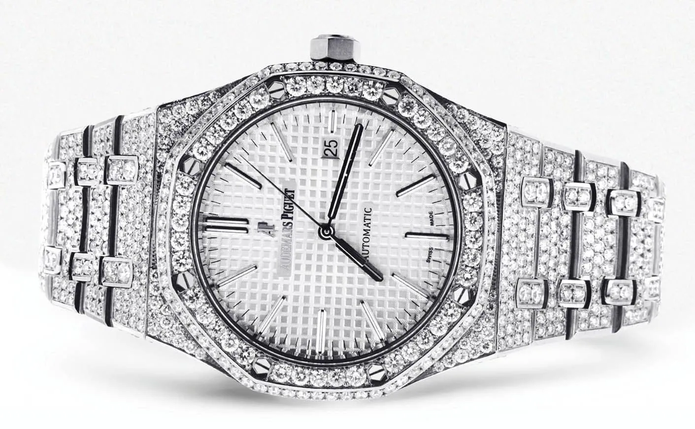 Diamond Audemars Piguet Royal Oak | Stainless Steel | 37 Mm