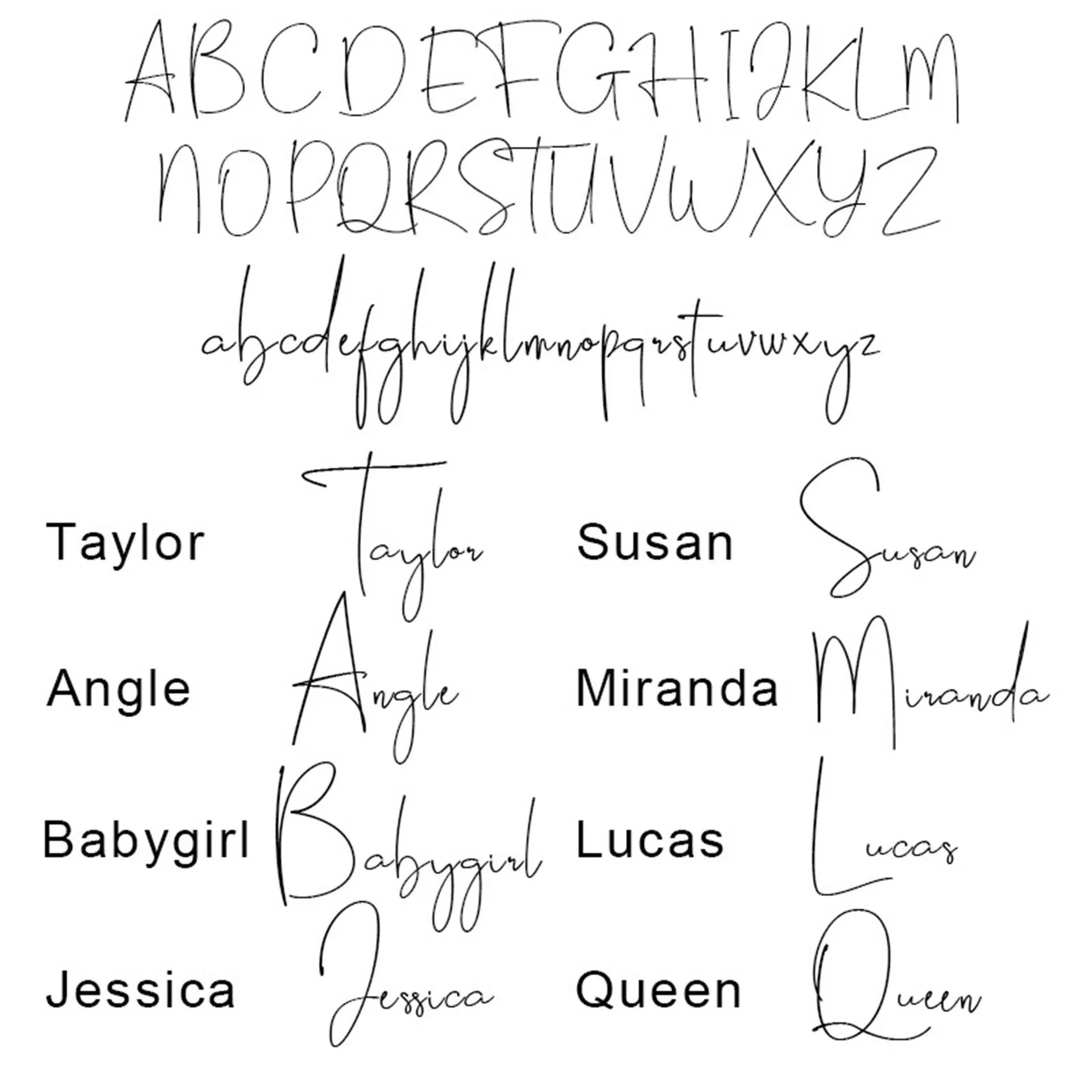 Diamond Name Necklace, Custom Diamond Name Necklace, Diamond Name Chain