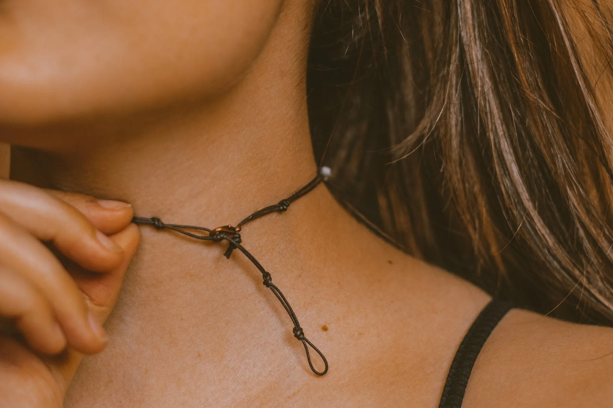 Double Layered Beaded Choker