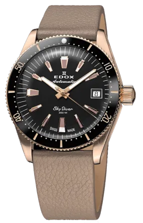 Edox Skydiver 38 Date Automatic Special Edition 80131 37RNC NI