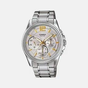 Enticer Men's Chronograph Stainless Steel Watch A1661 - MTP-E305HD-7AVIF