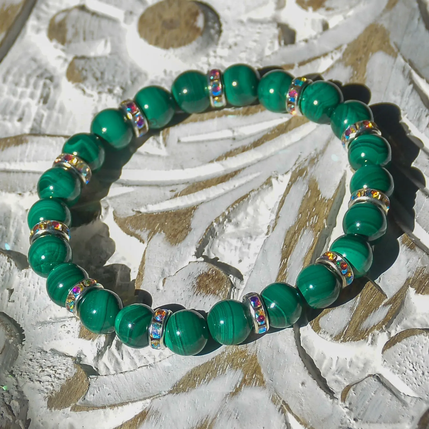 Essence of Joy Malachite Bracelet