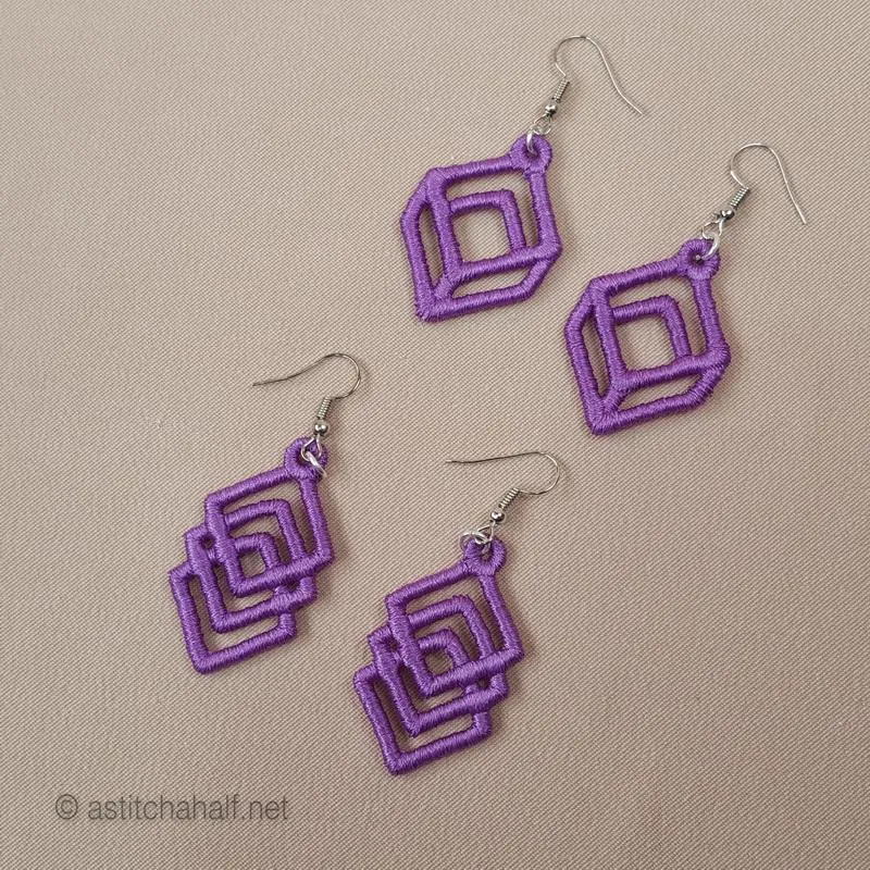 Fabulous Freestanding Lace Earrings Combo