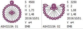 Fabulous Freestanding Lace Earrings Combo