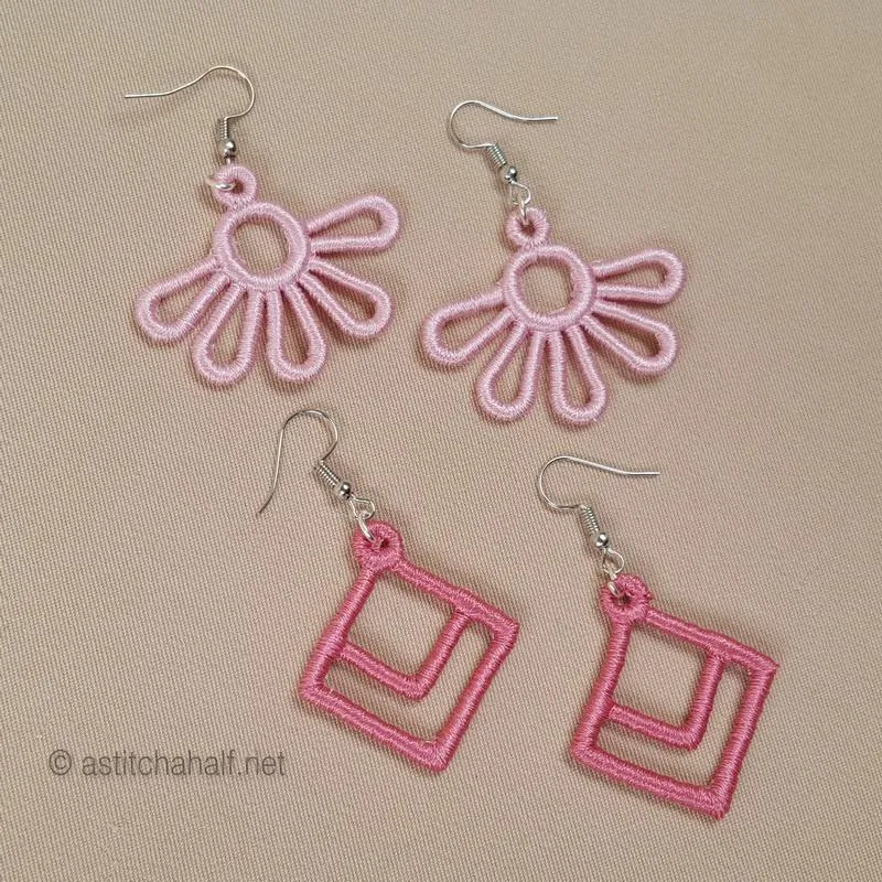 Fabulous Freestanding Lace Earrings Combo
