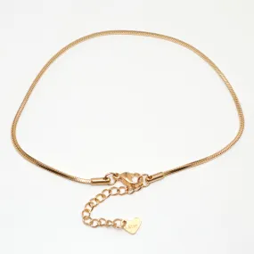 Fashion 304 Stainless Steel Anklet Gold Color Chain Anklet For Women