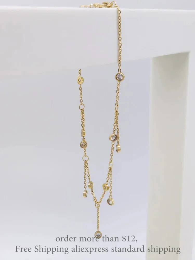 Fashion Chain Link Anklets For Women