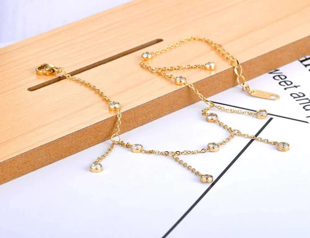 Fashion Chain Link Anklets For Women