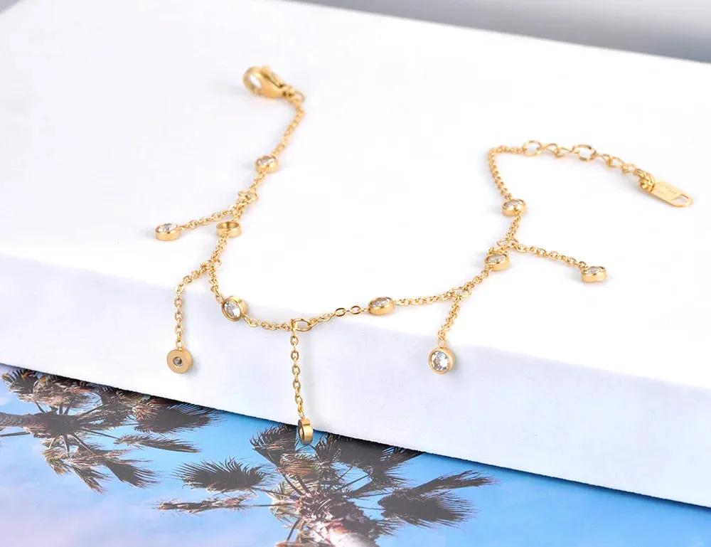 Fashion Chain Link Anklets For Women