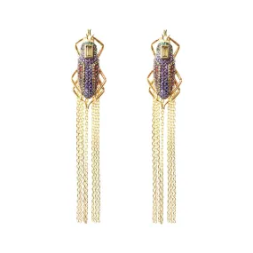 Gina Beetle Earrings